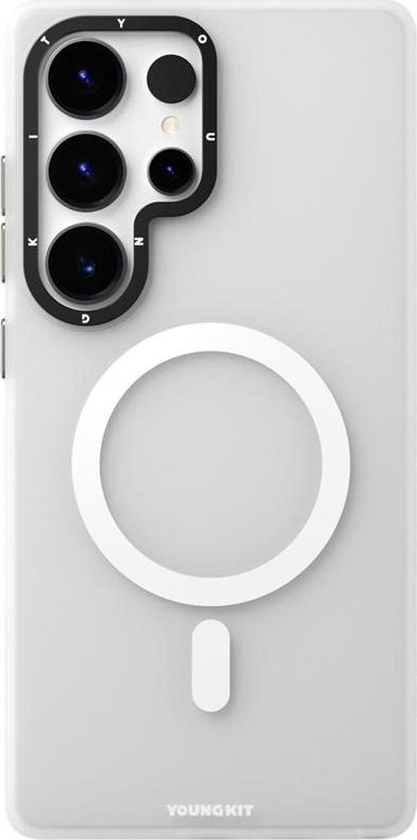 Galaxy S25 Ultra Kılıf Magsafe Şarj Özellikli Youngkit Hidden Sand Serisi Kapak - Image 1