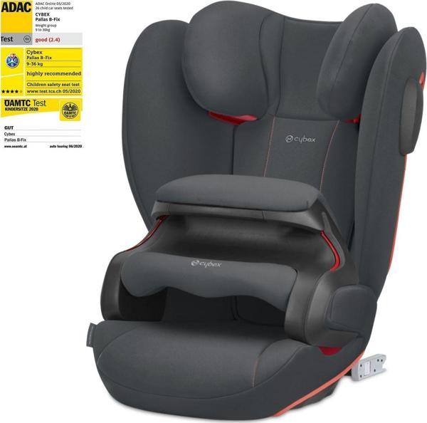 Cybex Pallas B2 Fix+ Lux (Adac Ödüllü İsofixli Bebek Oto Koltuğu 9-36 Kg) Steel Grey - Image 1