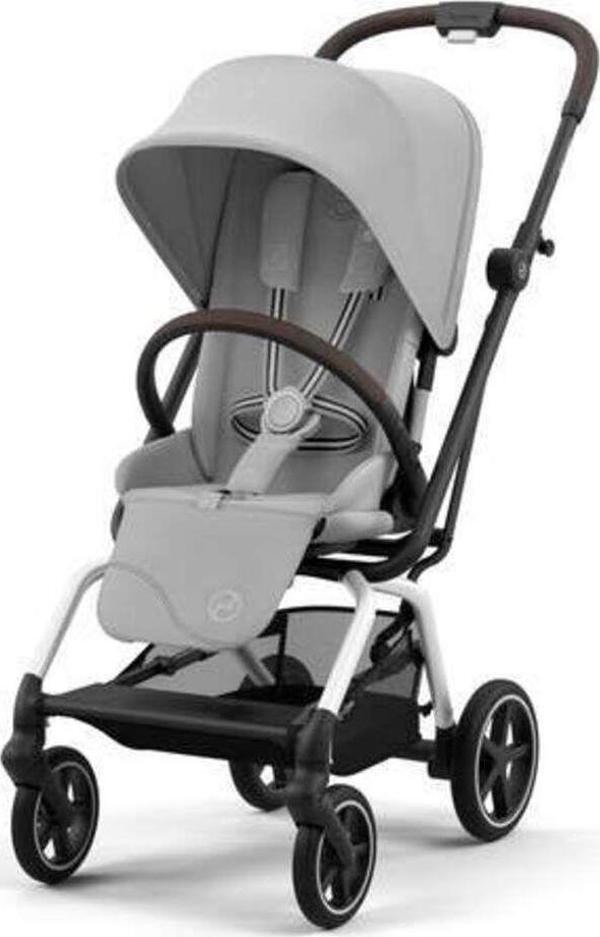 Cybex Eezy S Twist 2 Kabin Boy 360 Derece Dönen Bebek Arabası ( Fog Grey ) - Image 1