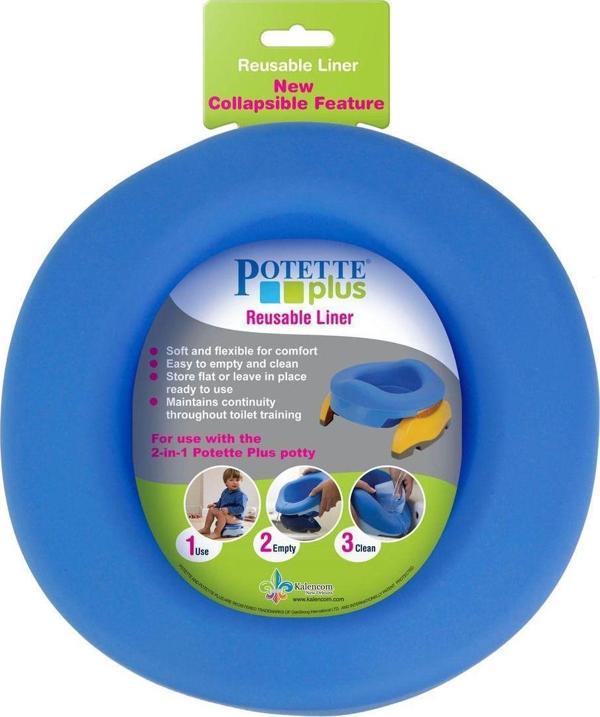 Potette Plus Tekrardan Kullanılabilir Silikon Astar- Mavi - Image 1