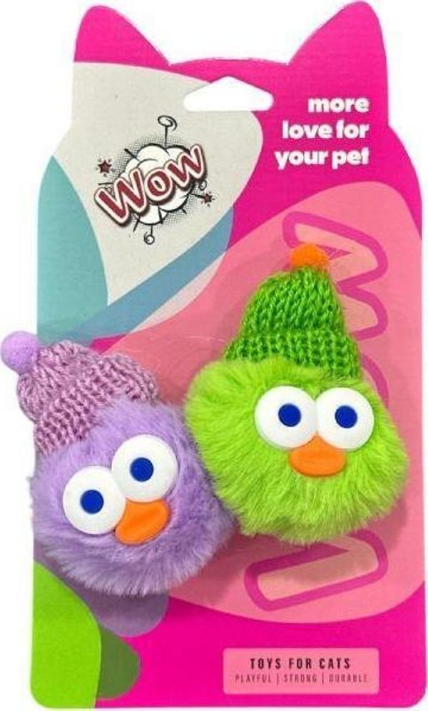 Wow Kedi Oyuncak Meraklı İkizler - Image 1