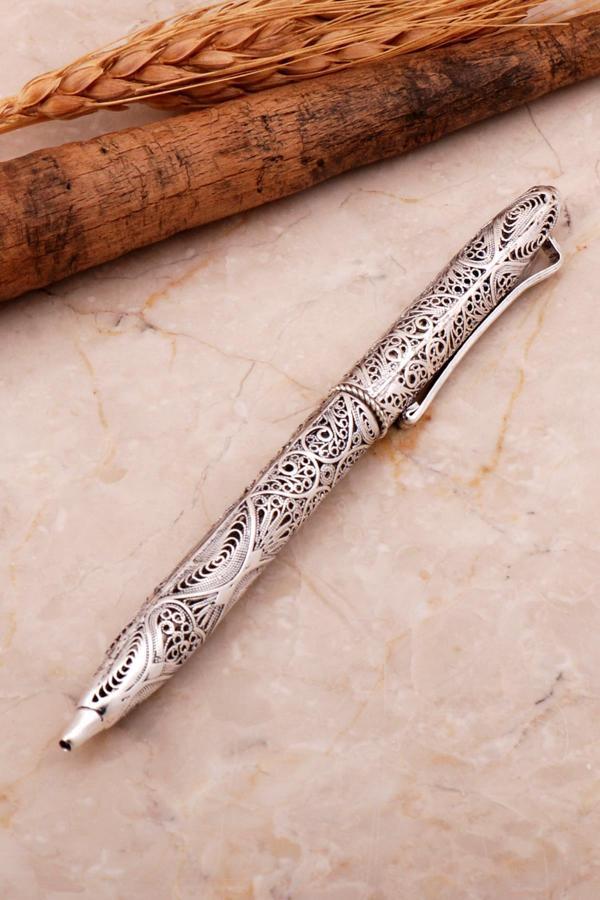 Telkari Elişi Gümüş Kalem 03 - Image 1