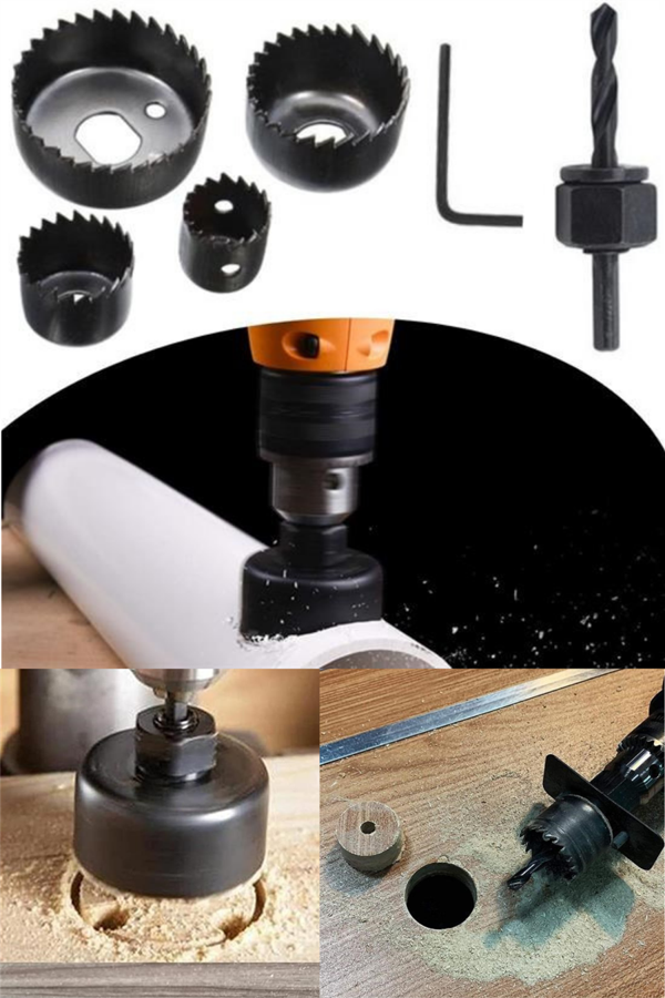 Alçıpan Delme ve Buat Açma Seti Profesyonel ve Hassas Kesim için 5 Parça - Image 1