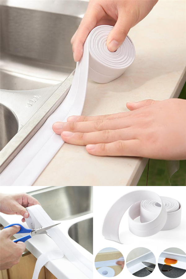 Su Sızdırmaz Geçirmez Bant Lavabo Küvet Kenar Bandı Küvet Duş - Image 1