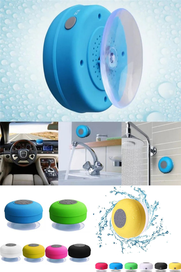 Taşınabilir Tüm Cihazlara Uyumlu Su Geçirmez Bluetooth Hoparlör Mini Ses Bombası - Image 1