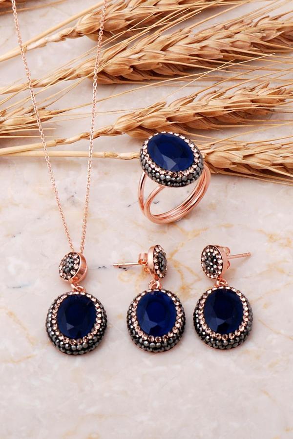 Safir Rose Gümüş Set 2535 - Image 1