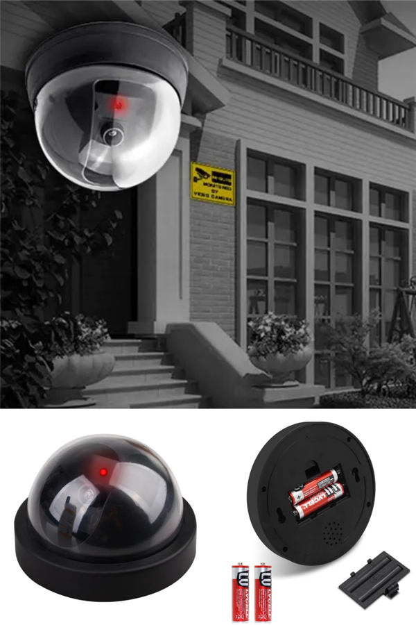 Led Işıklı Dome Güvenlik Kamerası Hırsız Caydırıcı - Image 1