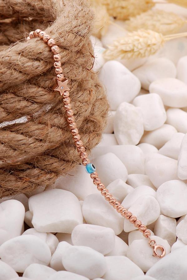 Dorissa Yıldız Rose Gümüş Bileklik 3847 - Image 1