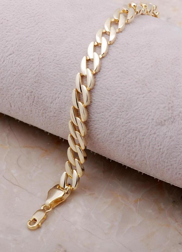 Altın Yaldızlı Gurmet Zincir Bileklik 3473 - Image 1