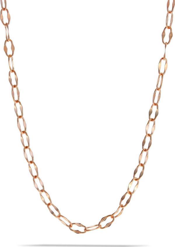 49 cm Rose Gümüş Figaro Zincir Kolye 7284 - Image 1