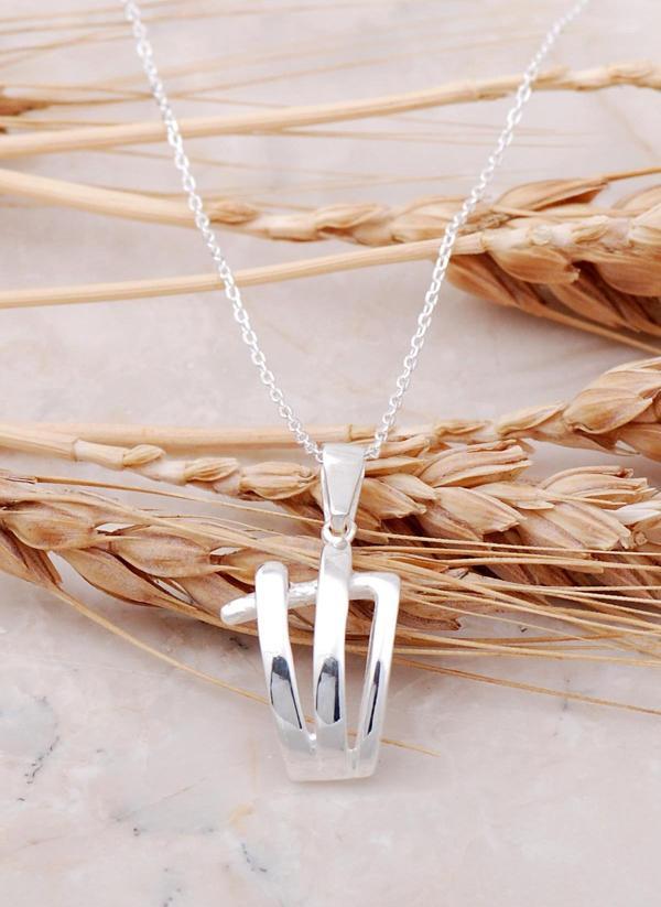 Tasarım Gümüş Kolye 7471 - Image 1