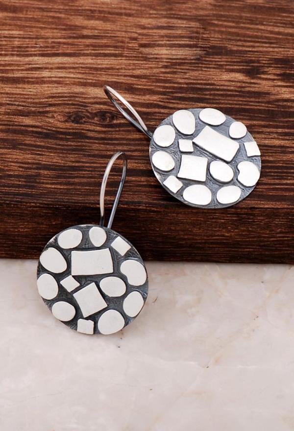 Hera Tasarım Elişi Gümüş Küpe 4268 - Image 1