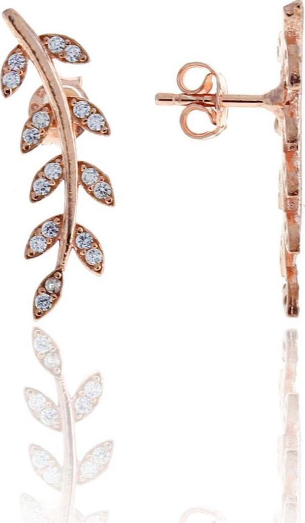 Başak Rose Gümüş Küpe  5114 - Image 1