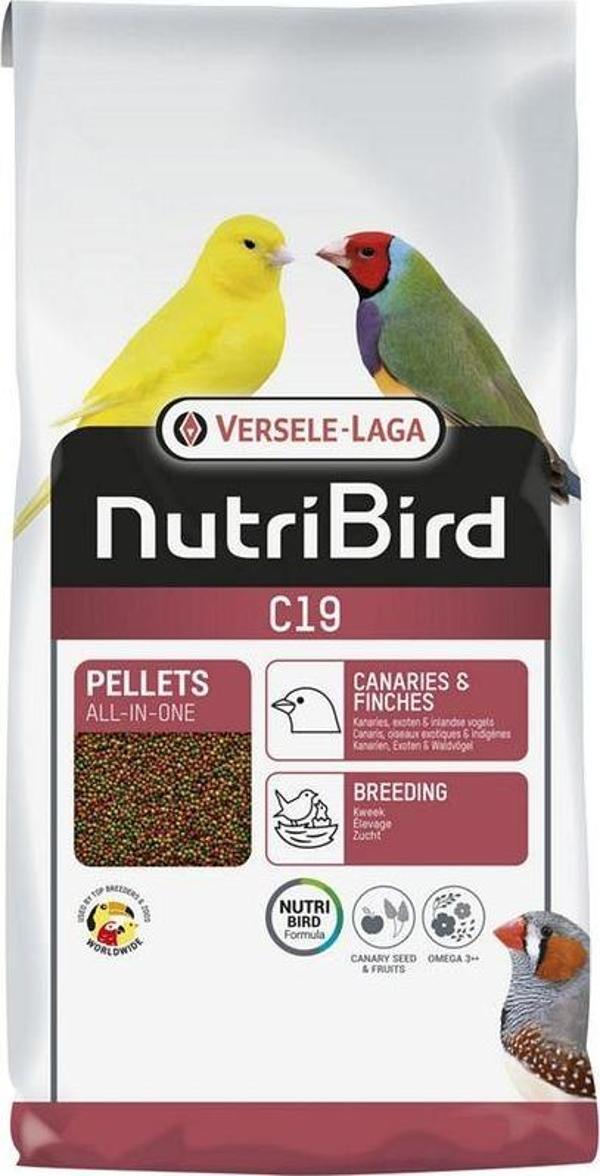 Nutrıbırd C19 Pelet Kanarya Fınch Pelet Yem 3kg 639140 - Image 1
