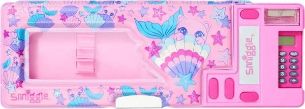 Smiggle - Hi There Deniz Dünyası Hesap Makineli Pop Out Otomatik Kalem Kutusu - Image 1