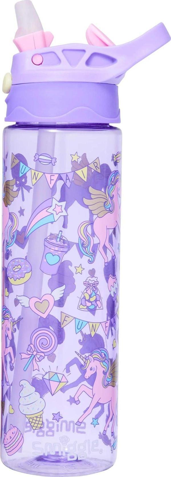 Smiggle - Fun Fair BPAsız 650ML Pipetli Suluk - Image 1