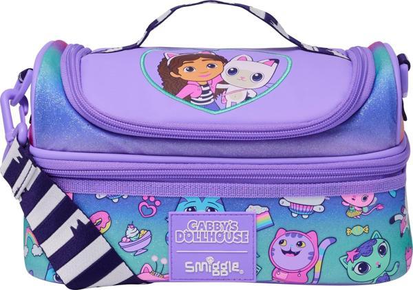 Smiggle - Gabbys Dollhouse Çift Katlı Beslenme Çantası - Image 1