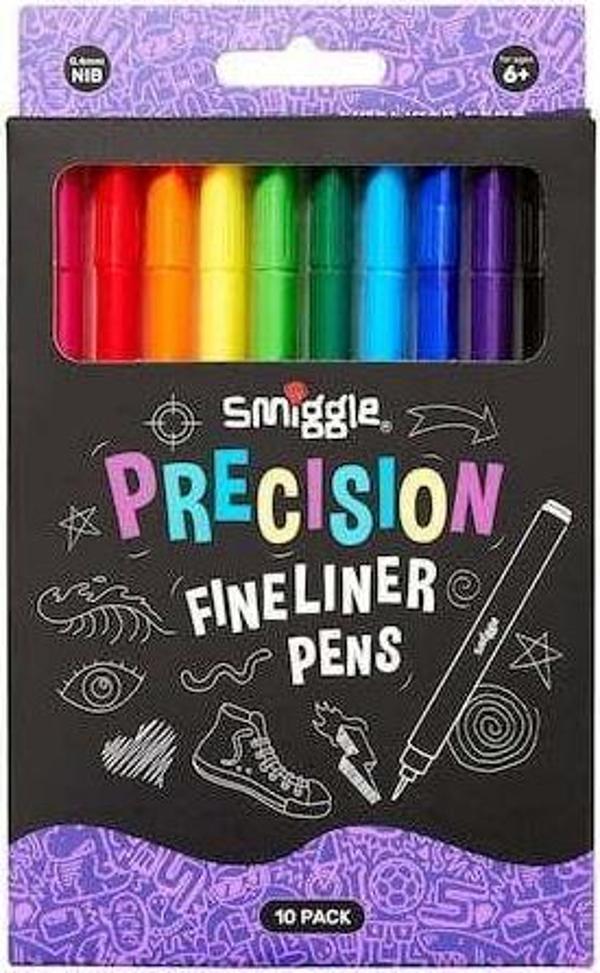 Smiggle - Fineline Kalem Paketi X10 - Image 1