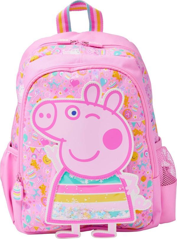 Smiggle - Peppa Pig Junior Kapşonlu Sırt Çantası - Image 1