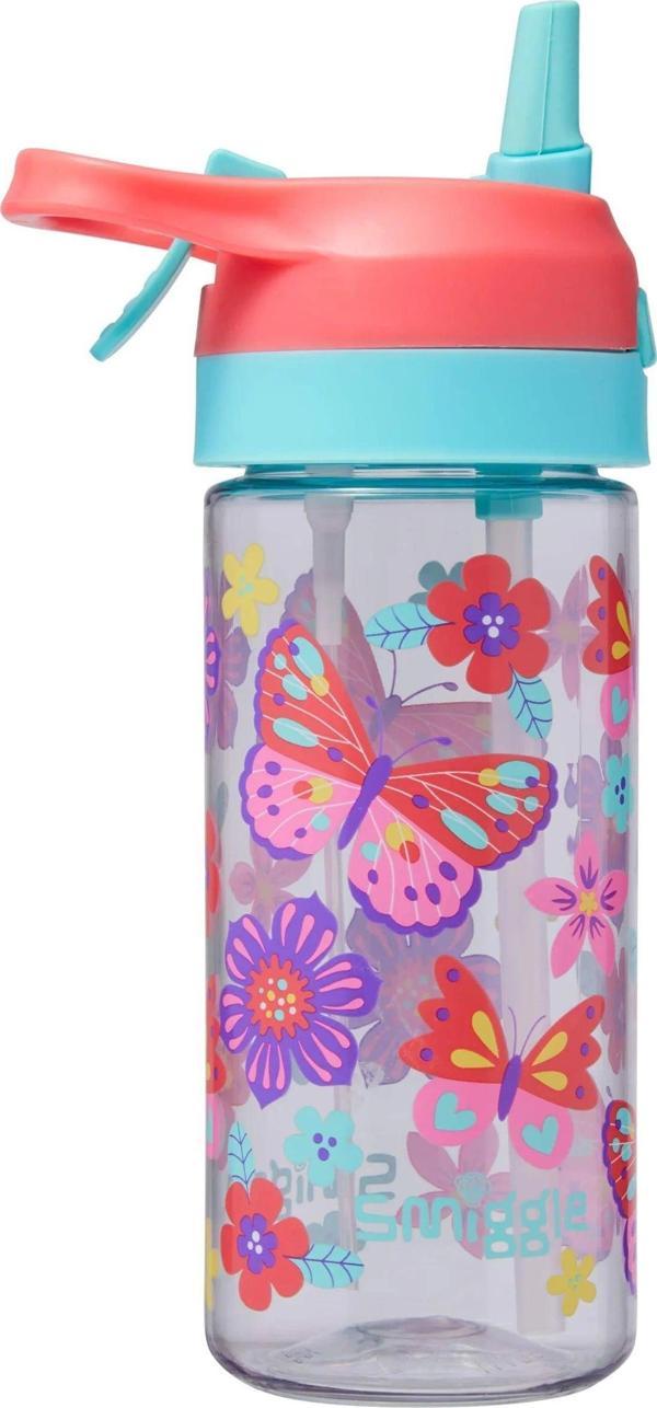 Smiggle - Hali Junior Su Püskürtmeli Otomatik Pipetli 440ML Suluk - Image 1