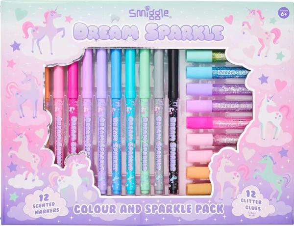 Smiggle - Dream Sparkle Renkler ve Parıltılar Kırtasiye Seti - Image 1