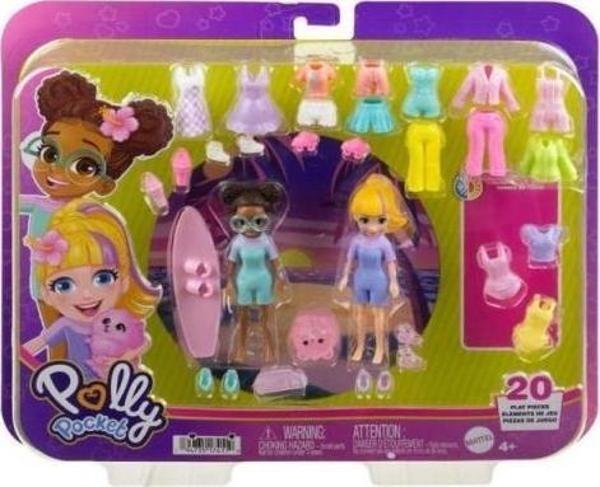 Mattel Polly Pocket ve Arkadaşları Farklı Moda Aksesuarları HNF51 HRD61 - Image 1