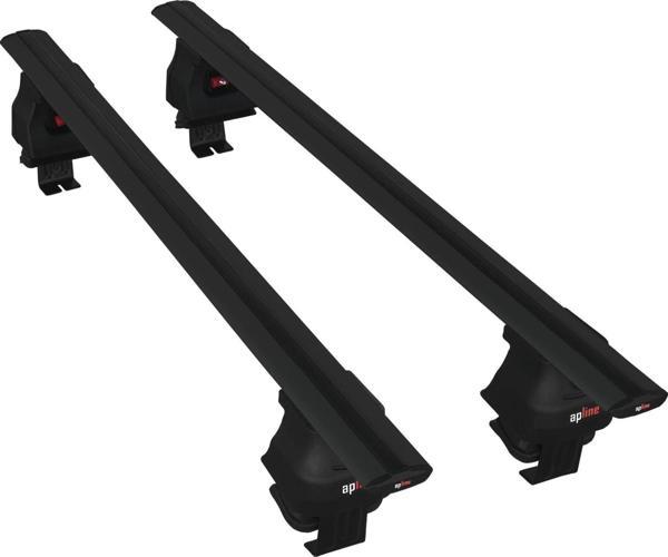 Renault Clio III 2006-2012 Arası ile uyumlu ACE-4 Ara Atkı Tavan Barı SİYAH - Image 1