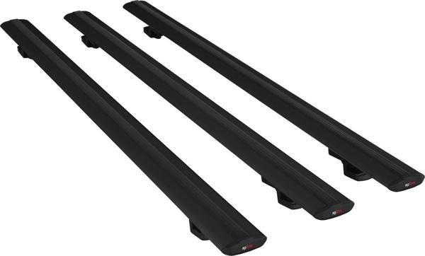 Renault Duster (HS) 2010-2013 Arası ile uyumlu Basic Model Ara Atkı Tavan Barı SİYAH 3 ADET - Image 1