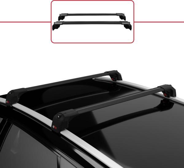 Porsche MACAN 2014 ve Sonrası ile uyumlu ACE-2 Ara Atkı Tavan Barı SİYAH - Image 1