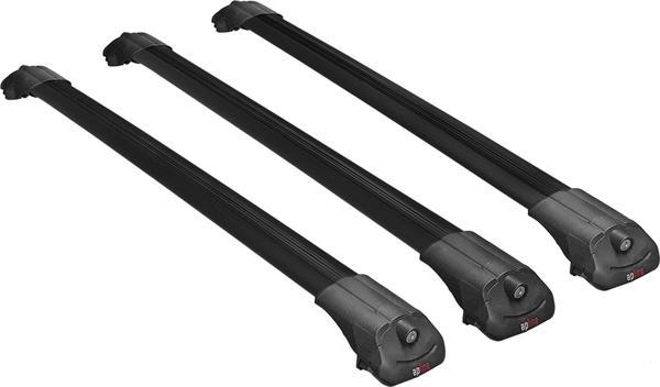 Ssangyong Rodius 2013-2018 Arası ile uyumlu ACE-1 Ara Atkı Tavan Barı SİYAH 3 ADET BAR - Image 1