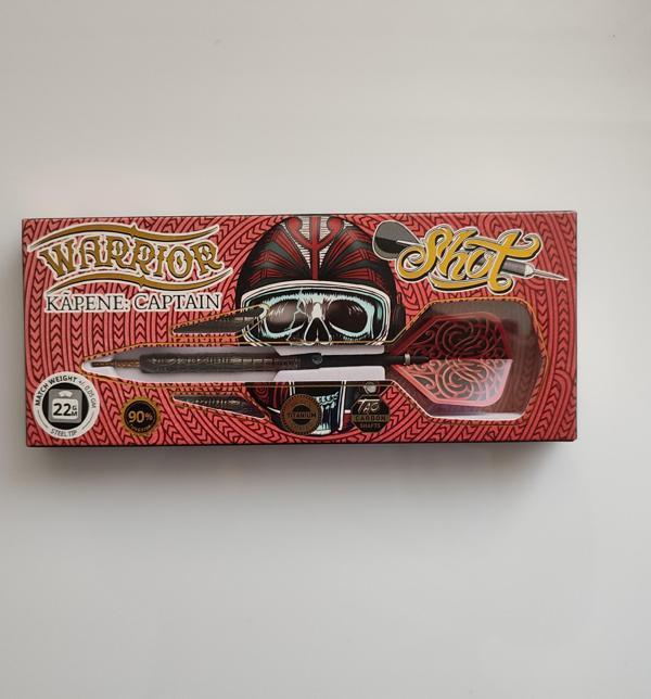 Shot Warrior Kapene Captain 22gm Çelik Dart Seti / WKST-122 - Image 1