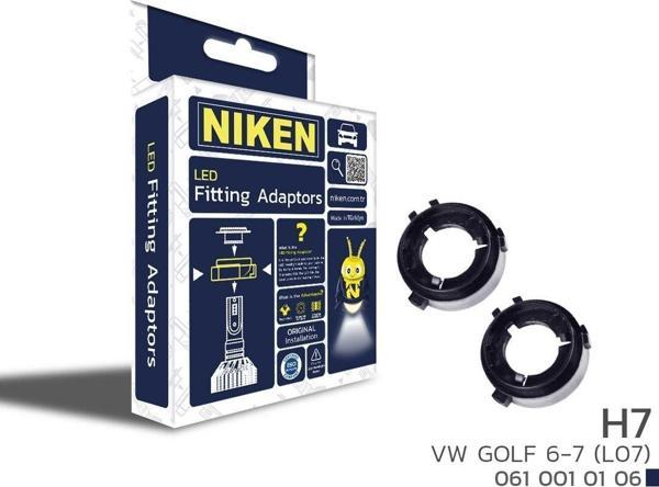 Niken Led Far Montaj Adaptörü H7 VW Golf 6-7 - Image 1