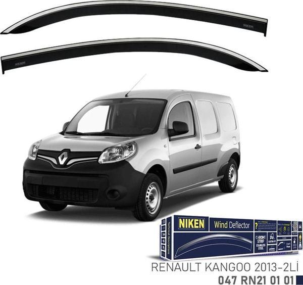 Niken Renault Kangoo 2013-Kromlu Cam Rüzgarlığı 2 Lİ - Image 1