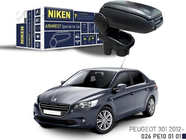 Niken Peugeot 301 2012- Araca Özel Kol Dayama Siyah - Image 1