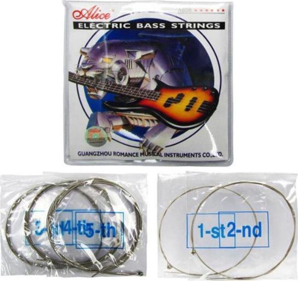 Alice A606(5)-M (045-130) 5 Telli Bas Gitar Tel Seti - Image 1