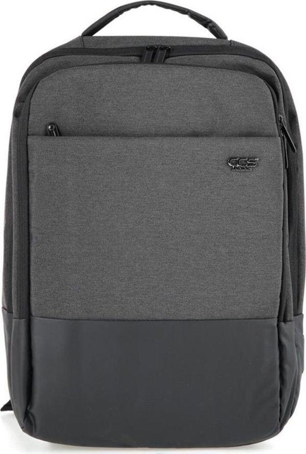Ççs 51436-gr Usb Girişli Laptop & Tablet Bölmeli Günlük Ve İş İçin Kullanıma Uygun Sırt Çantası Gri - Image 1