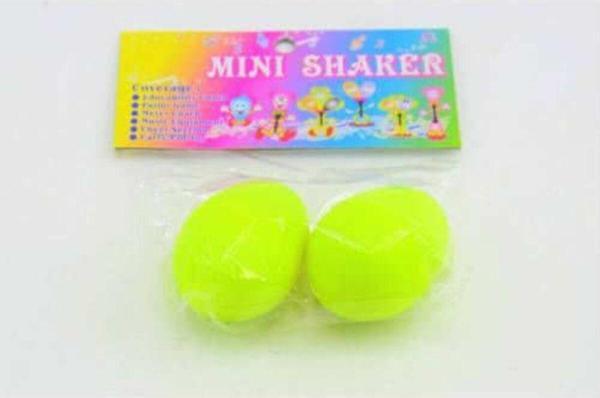 Mitello Egg27Yl Florasan Renkli Sarı 2 Li Yumurta Maracas - Image 1