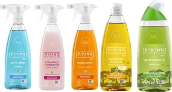 Premium 5'li (Mutfak,Banyo,Çok Amaçlı ,Wc Temizleyici,Bulaşık Deterjanı Nergis&Bergamot) Paket 750 ml - Image 1