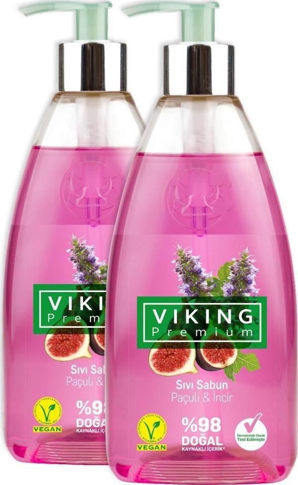 Premium Sıvı Sabun Paçuli & İncir 500 ml 2 Adet - Image 1