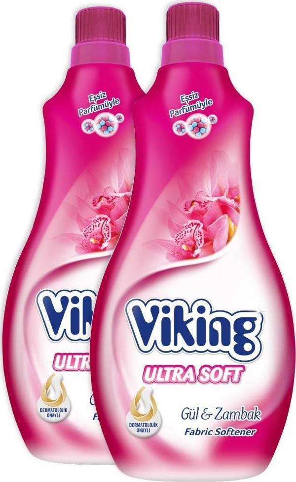 Yumuşatıcı Soft Gül&Zambak 1400 ml 2 Adet - Image 1
