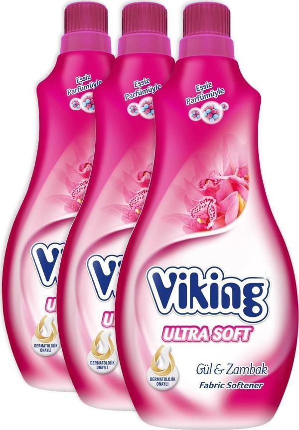 Yumuşatıcı Soft Gül&Zambak 1400 ml 3 Adet - Image 1