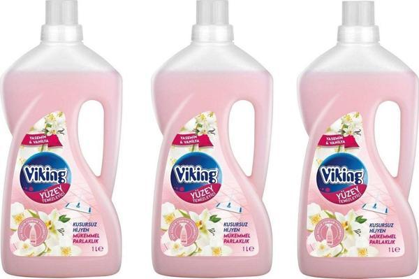 Yüzey Temizleyici 1 Litre x 3 Adet Yasemin & Vanilya Kokulu - Image 1