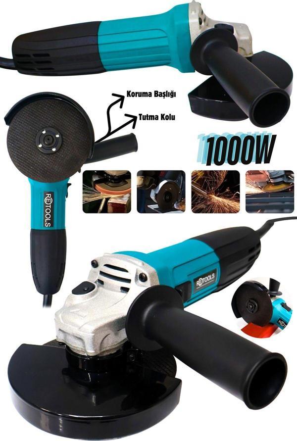 Retools 115Mm 1000W Elektrikli Spiral Makinesi - Güç Ve Bir Arada! - Image 1