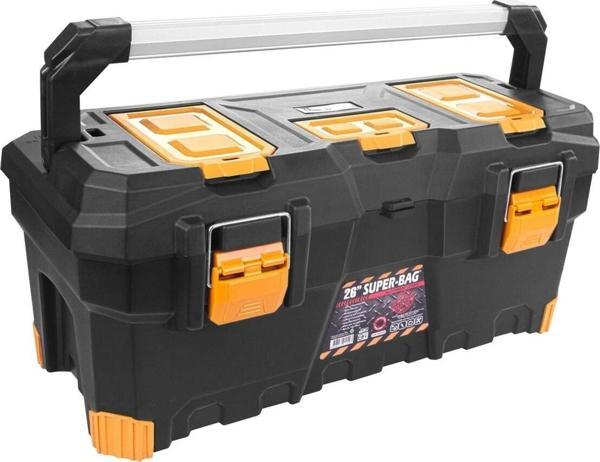 Süper-Bag 26" Black- Alüminyum Saplı Takım Çantası - 4052 - Image 1
