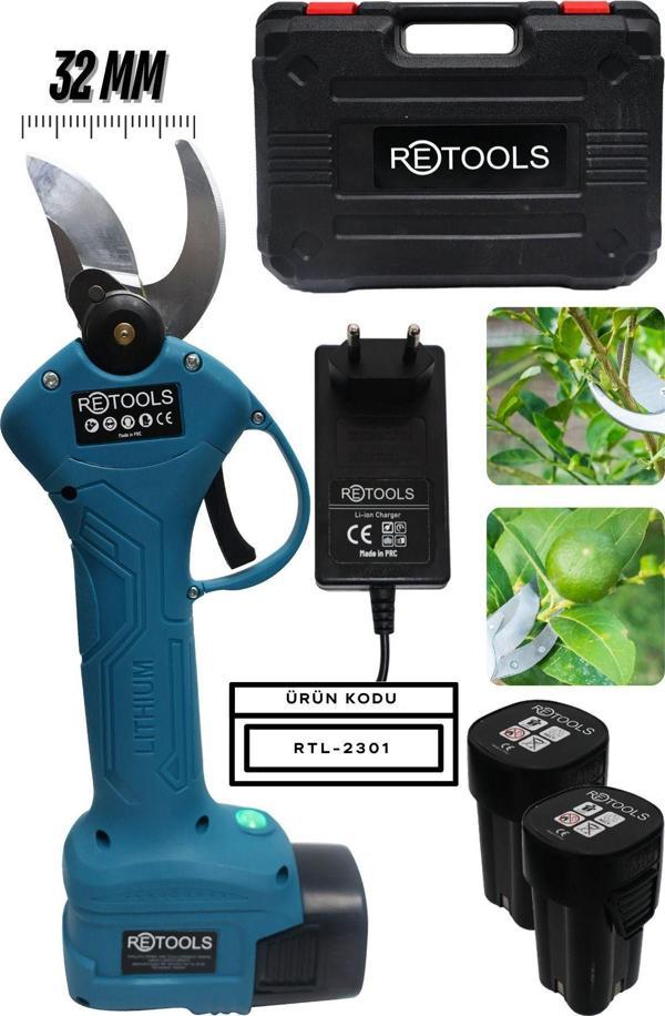 Retools 32 Mm Dal Budama Makası - Image 1