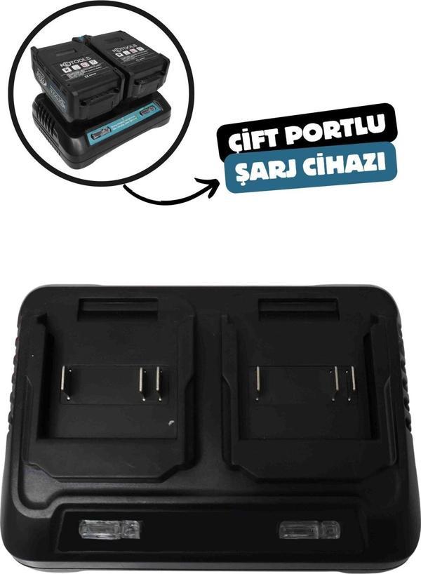 Retools Çift Portlu Şarj Cihazı - Image 1