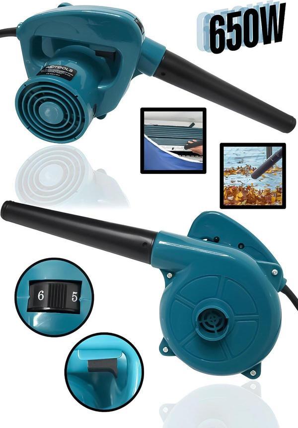 Retools Elektrikli Hava Üfleme Makinesi Mavi 650W - Image 1