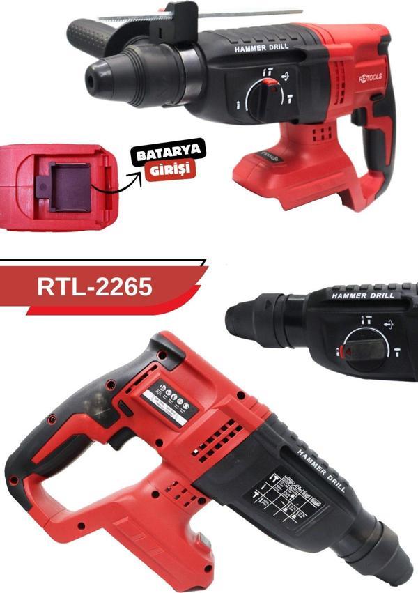 Retools Kabartmalı Kırıcı Delici Matkap (Tek Makine) - Image 1