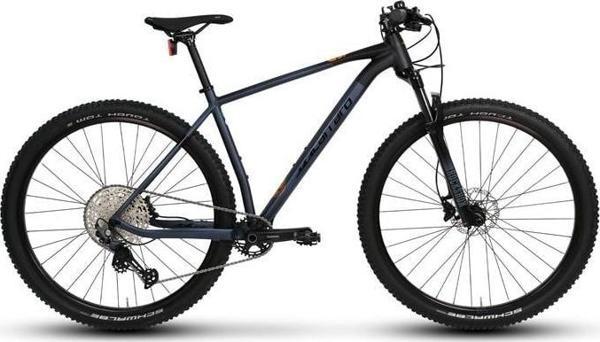 CARRARO BIG 912 D ERKEK DAĞ BİSİKLETİ 530H HD 29 JANT 12 VİTES MAT GECE MAVİSİ SİYAH TURUNCU - Image 1