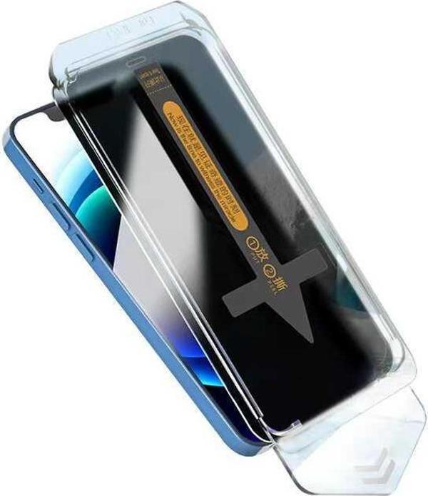 Yuem Apple iPhone 13 Pro Hayalet Ekran Koruyucu Süper Fast Anti-Dust Privacy Ahize Toz Önleyici Film - Image 1